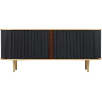 Úložný box Umage, Skříňka Audacious na dubových nožkách 160 cm tmavě šedá - Formadore