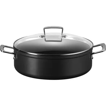 Pánev Le Creuset, Hrnec Sauteuse Le Creuset nepřilnavý hliník s úchyty 30 cm - Formadore