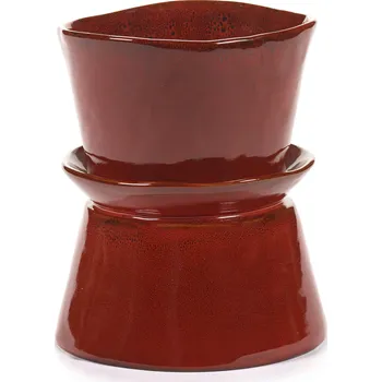 Váza Serax, Váza nebo mísa La Mère, 19 cm, červená - Formadore