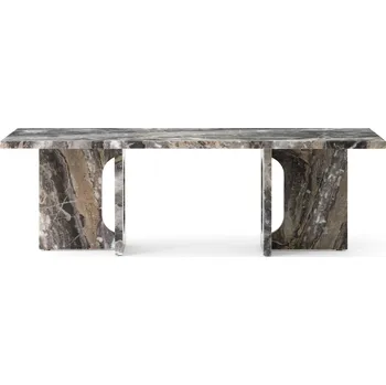 Konferenční stolek Audo Copenhagen, Konferenční stolek Androgyne Grey Galaxy, 120 cm, mramorový - Formadore