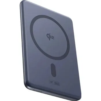 Powerbanka Baseus PicoGo AM31 Qi2 5000 mAh 20W šedý