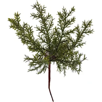 Vánoční dekorace Maják Přízdoba zimní větvičky ojíněné 20 cm