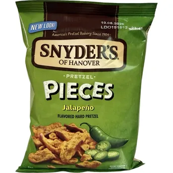 Chips Snyder's Snyders Pretzels Jalapeno 110g