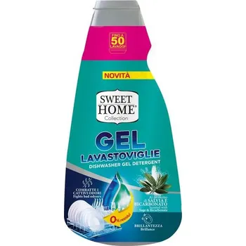 Mycí prostředek Prostředek na mytí nádobí Sweet Home gel do myčky - Šalvěj 1000 ml
