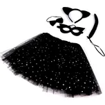 Karnevalový kostým - kočka - černá