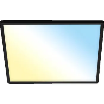 Briloner 7060-015 - LED Stm panel SLIM 22W/230V 42x42 cm černá Wi-Fi Tuya + DO