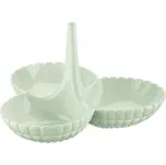 Etážový stojan na dobroty GUZZINI Stojánek servírovací Tiffany světle zelený