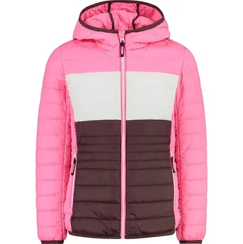 Dívčí bunda CMP Pink/ Weiß/ Bordeaux 6559886 152