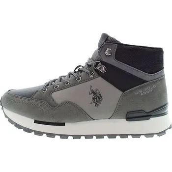 Pánské polobotky Boty U.S. Polo Assn. Grau/ Schwarz 7256032 43