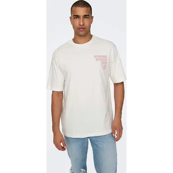 Tričko ONLY & SONS Weiß 3184230 XL