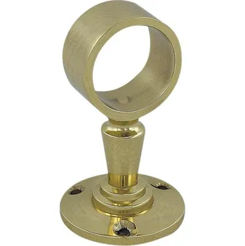 Dekorace do dětského pokoje SEA Club Držák zábradlí pro 30mm lano, mosaz, V: 8 cm, Ø: 4,5/3,7/3cm