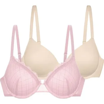 Dámské oblečení Podprsenka Dorina Beige/ Rosa 4904707 90B