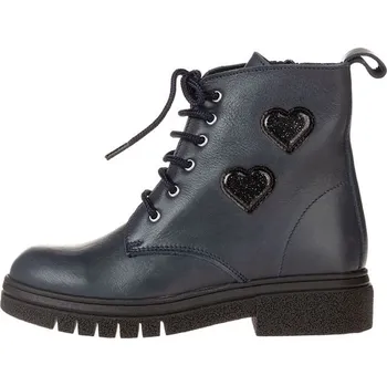 Dívčí kozačky lamino Dunkelblau 2263938 37