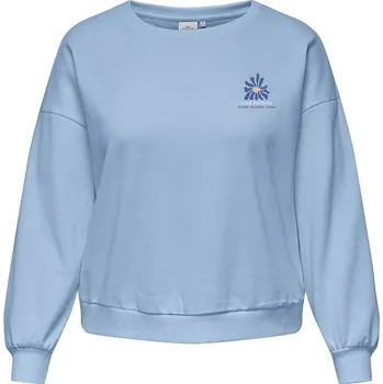 Dámská mikina Mikina ONLY Carmakoma Hellblau 3504917 L-50/52