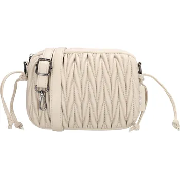 Dámská crossbody kabelka Charm London West End - béžová - 15x20 cm