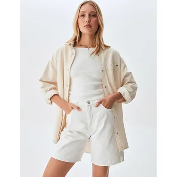 Dámská košile Košile LTB Creme 982306 S