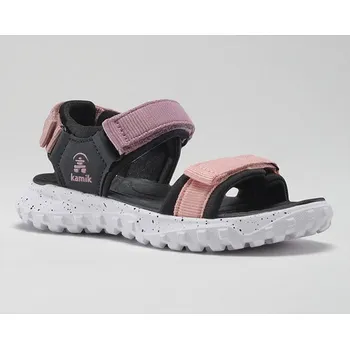 Dívčí sandály Kamik Grau/ Rosa 9227630 28