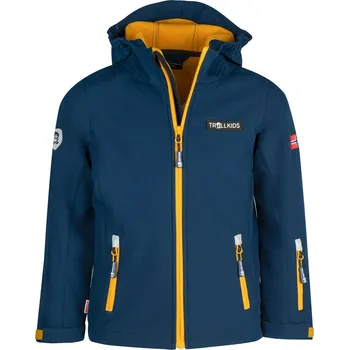 Dívčí bunda Trollkids Dunkelblau 2039004 164