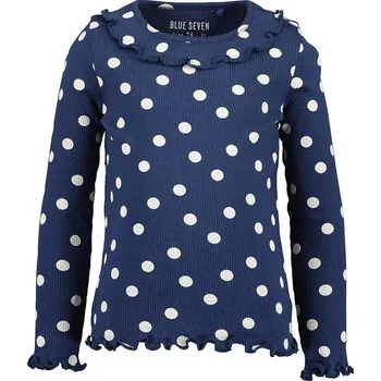 Dívčí tričko Tričko Blue Seven Dunkelblau/ Weiß 9179671 92