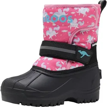 Dívčí kozačky Kangaroos Pink/ Schwarz 4210322 30