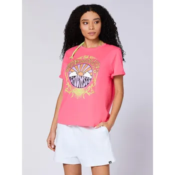 Dámské tričko Tričko Chiemsee Pink 5822172 XS