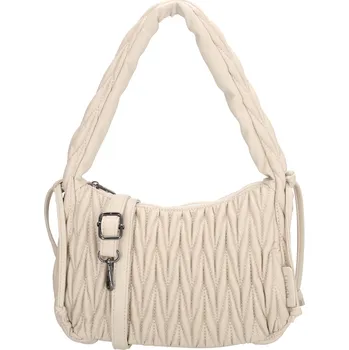 Dámska kabelka přes rameno Charm London West End - béžová - 23x25 cm