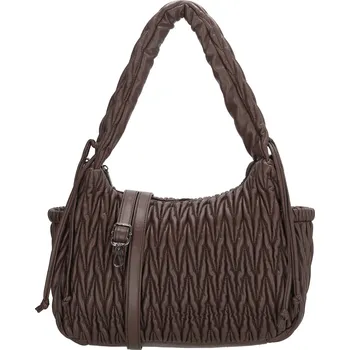 Dámská kabelka přes rameno Charm London West End - tmavě hnědá - 24x30 cm