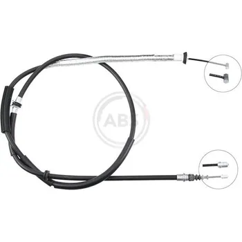 Lanko parkovací brzdy Tažné lanko, parkovací brzda A.B.S. K17187