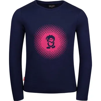 Tričko Trollkids Dunkelblau 9958459 164