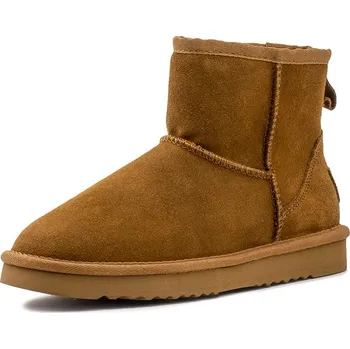 Dámské kozačky Boty natural world Hellbraun 1035550 39