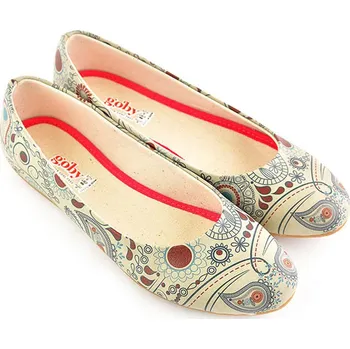 Dámské baleríny Goby Bunt/ Beige 585784 38