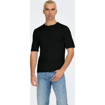 Tričko ONLY & SONS Schwarz 8493080 M