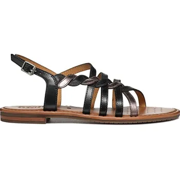 Dámské sandále Geox Schwarz/ Rosa 3359946 36