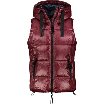 Dámská vesta Vesta Sublevel Bordeaux 3100722 M