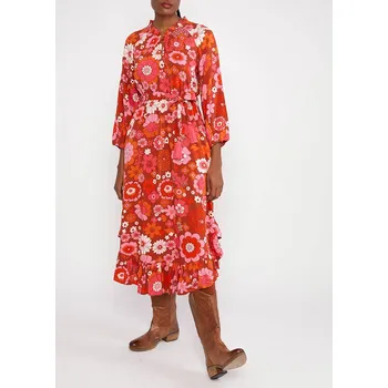 Dámské šaty Šaty Blutsgeschwister Hellbraun 381634 S