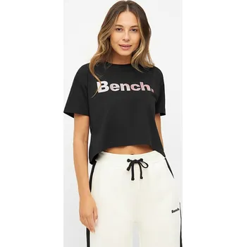 Dámské oblečení Tričko Bench Schwarz 4652561 42