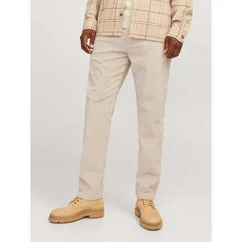 Pánské kalhoty Kalhoty Jack & Jones Beige 828689 S