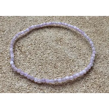 Náramek Náramek - Kunzit kulička fazetovaná 3 mm