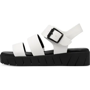 Dámské sandále s.Oliver Weiß/ Schwarz 9982930 40