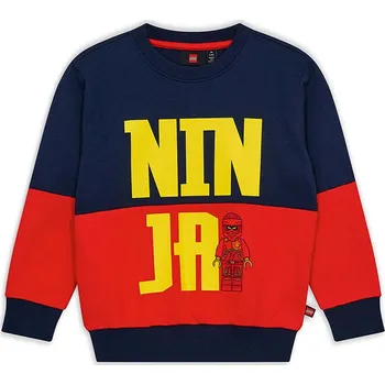 Dívčí mikina LEGO Rot/ Dunkelblau 9370846 98