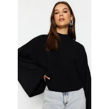 Dámský svetr trendyol Schwarz 6924278 L
