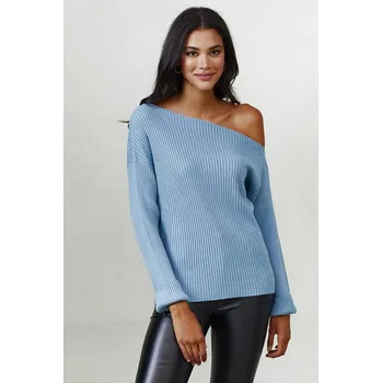 Dámský svetr Milan Kiss Hellblau 568166 M