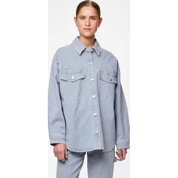 Dámská košile Košile Pieces Hellblau 5450599 L