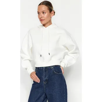 Dámská mikina Mikina trendyol Weiß 9934774 L