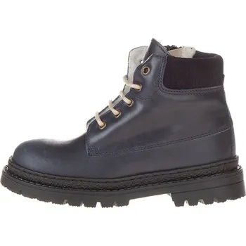 Dívčí kozačky Boty POM POM Dunkelblau 8265239 28