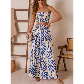 Dámské kalhoty Milan Kiss Beige/ Blau 1024230 M