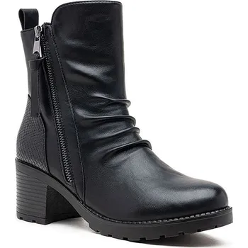 Dámské kozačky Boty Foreverfolie Schwarz 8149342 37