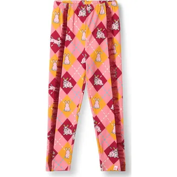 Dívčí legíny Småfolk Rosa 911440 86