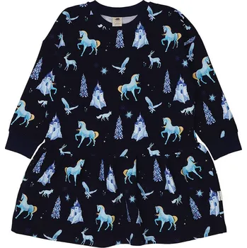 Dívčí šaty Walkiddy Dunkelblau 3376961 116