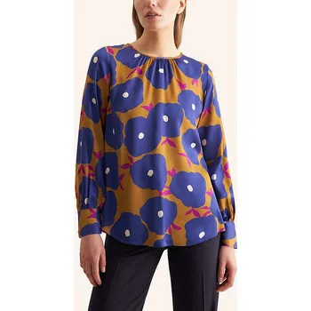 Dámské tričko Seidensticker Blau/ Gelb 187005 40